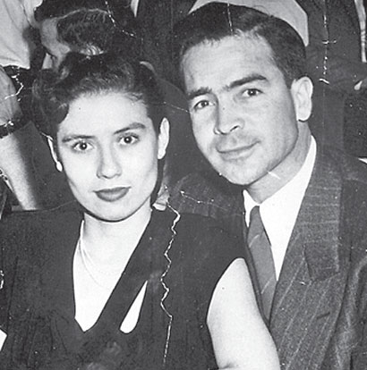 Carmen & Jose Campos Circa 1948 joseph's bar and grill restaurant route 66